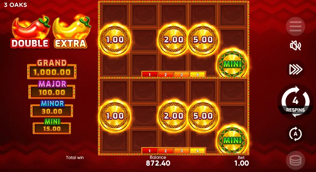 3 Super Hot Chillies Extra Respin